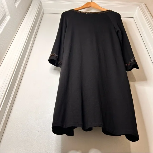 INC (International Concepts) Chocolate Embellished Dress - Size M (NWOT) - Picture 5 of 9